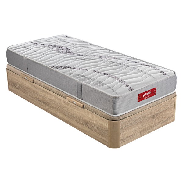 pikolin home Youth pack: Lemon mattres + natural storage bed base