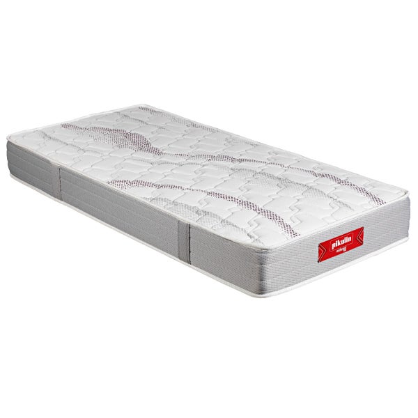 Pikolin Home Youth Pack: Orange Mattres + White Storage Bed Base