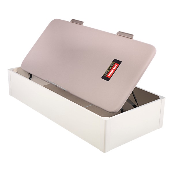 Pikolin Home Youth White-coloured Wooden Folding Storage Base - DESIGN JUV