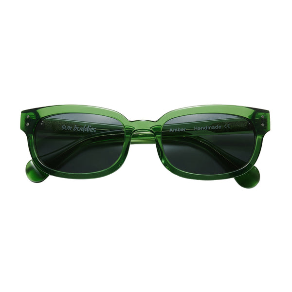 Pilgrim Surf Supply Amber Sunglasses Green Fragments