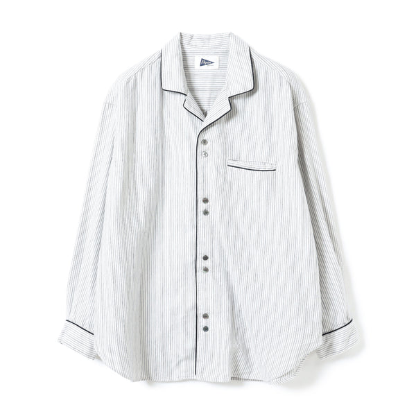 Pilgrim Surf Supply Anais Longsleeve Shirt Off White