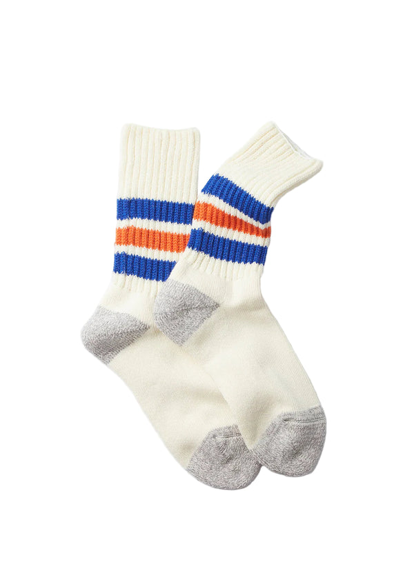 Pilgrim Surf Supply Coarse Ribbed Oldschool Crew Socks Black