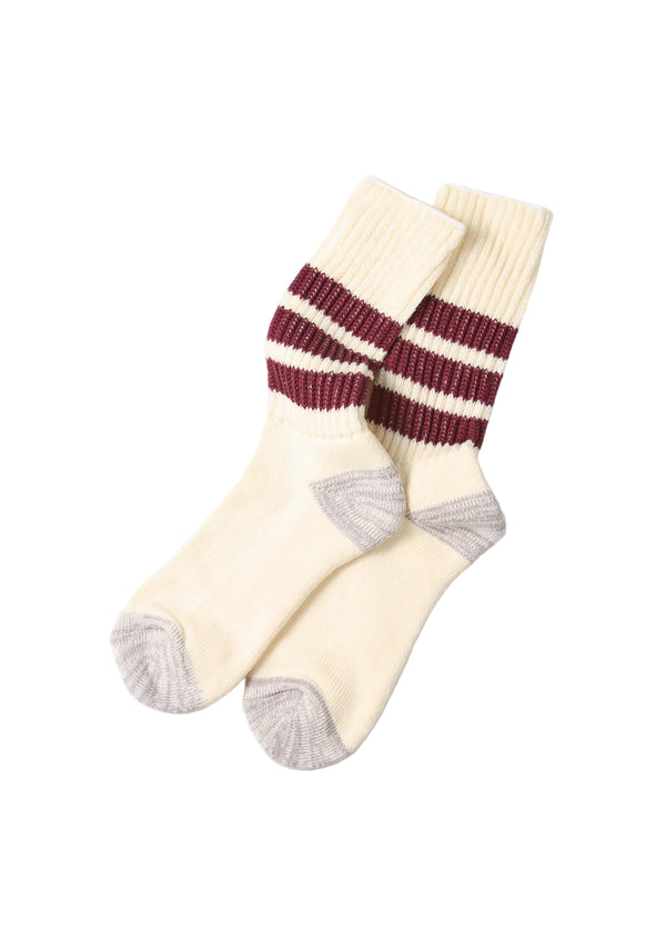 Pilgrim Surf Supply Coarse Ribbed Oldschool Crew Socks Black