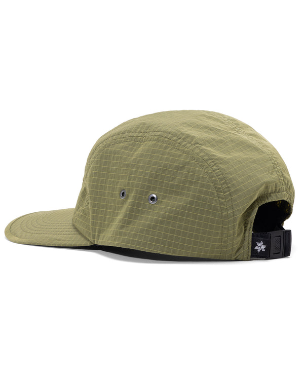 Pilgrim Surf Supply Dope Dyed Ripstop Wind Cap Olive