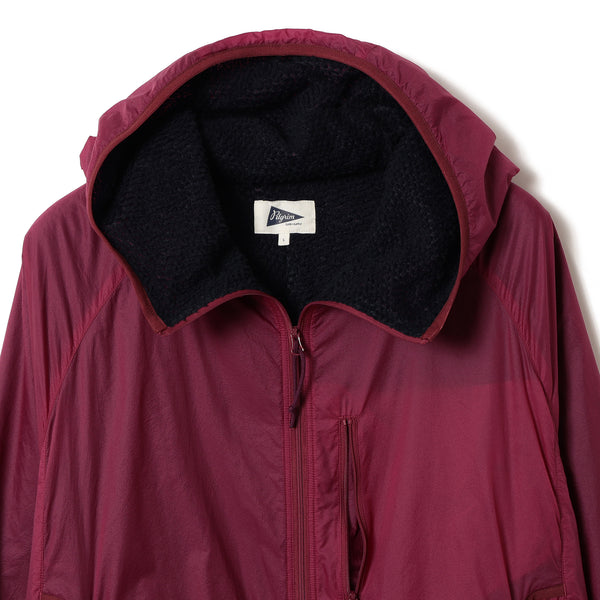 Pilgrim Surf Supply Dorsett Alpha Hooded Jacket Berry