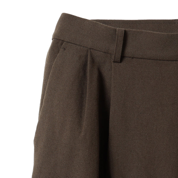 Pilgrim Surf Supply Elena Wool Slouchy Trouser Brown