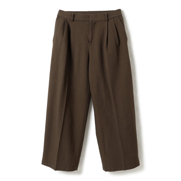 pilgrim surf supply Elena Wool Slouchy Trouser Brown