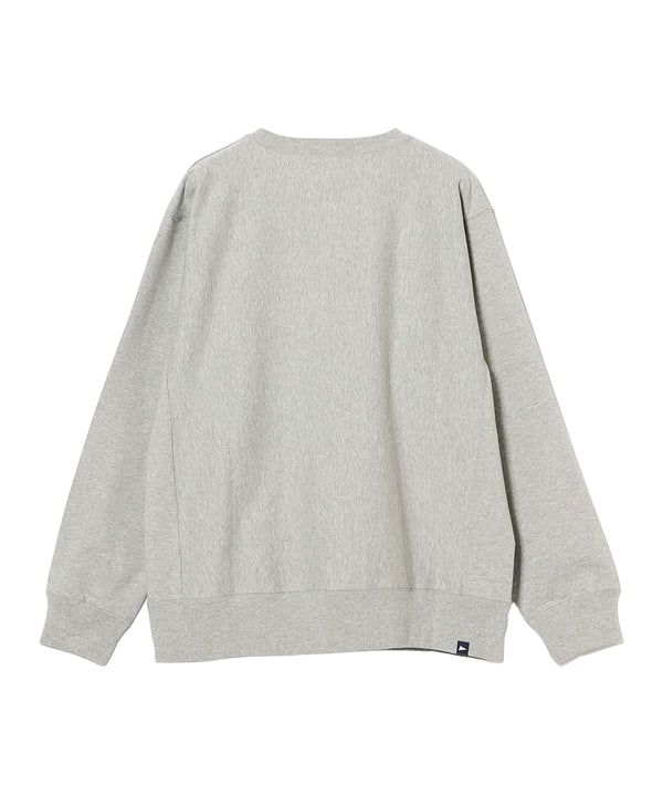 Pilgrim Surf Supply Fiore Heavy Jersey Crew Heather Grey