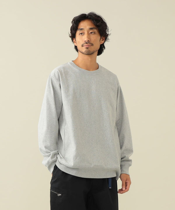 Pilgrim Surf Supply Fiore Heavy Jersey Crew Heather Grey
