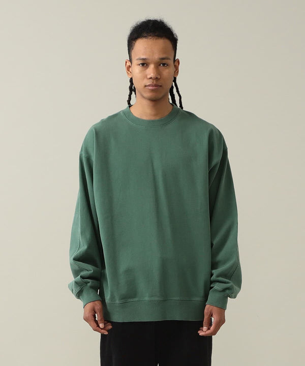 Pilgrim Surf Supply Jaar Reinforced Crew Faded Green