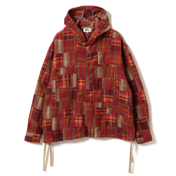 pilgrim surf supply Johannes Half Zip Shirt Poppy Red