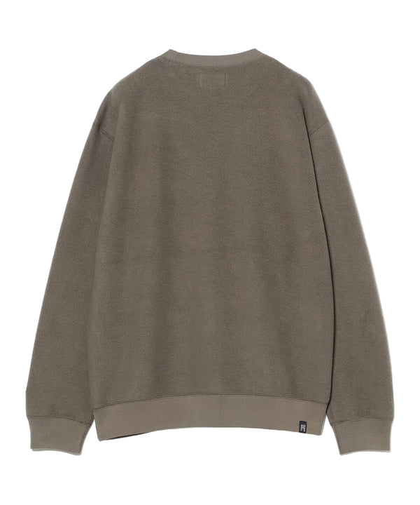 Pilgrim Surf Supply Kagan Fleece Pennant Crew Natural