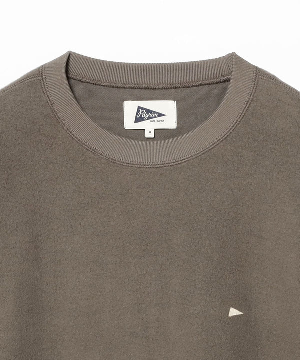 Pilgrim Surf Supply Kagan Fleece Pennant Crew Natural