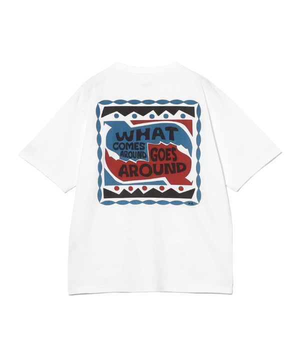 Pilgrim Surf Supply Katsuo Design For Pilgrim Dig It Tee White