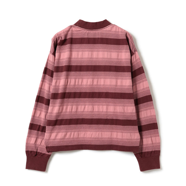 Pilgrim Surf Supply Lottie Striped Longsleeve Off White