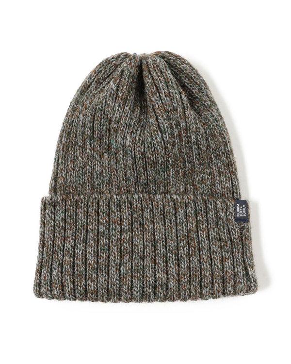 Pilgrim Surf Supply Phillips Wool Rib Beanie Walnut