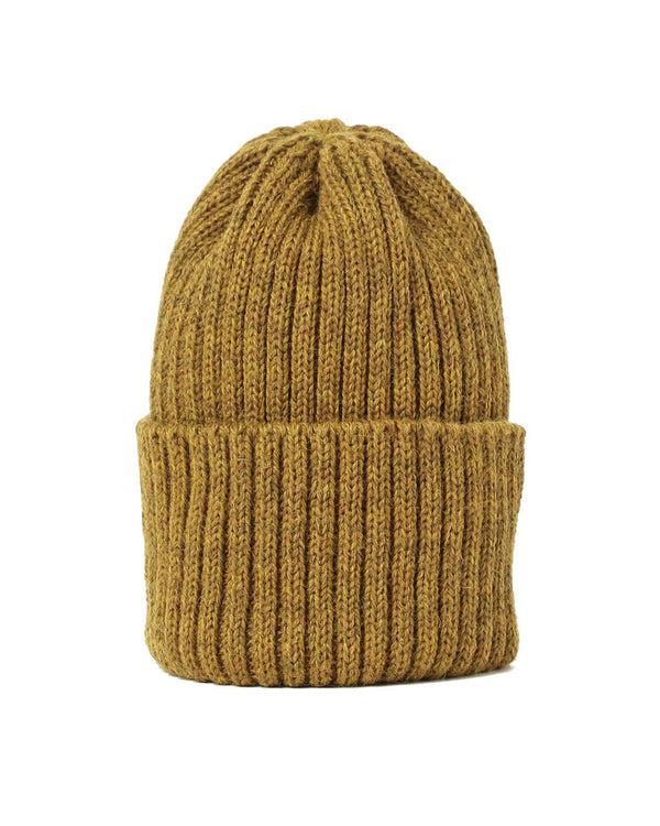 pilgrim surf supply Phillips Wool Rib Beanie Walnut