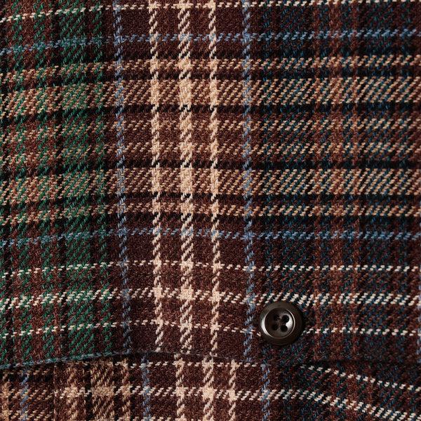 Pilgrim Surf Supply Albert Field Shirt Brown-Green