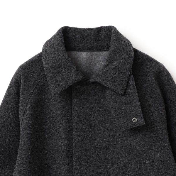Pilgrim Surf Supply Allegra Wool 3L Coat Charcoal