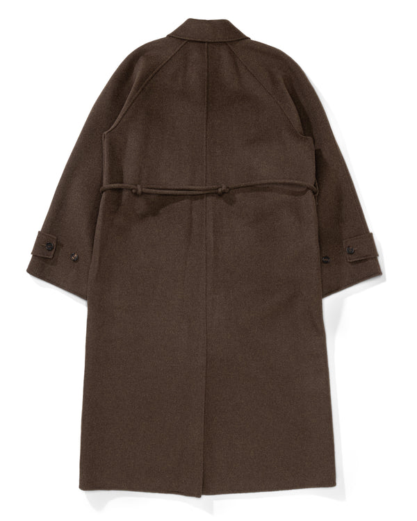 Pilgrim Surf Supply Alves Trench Brown Melange