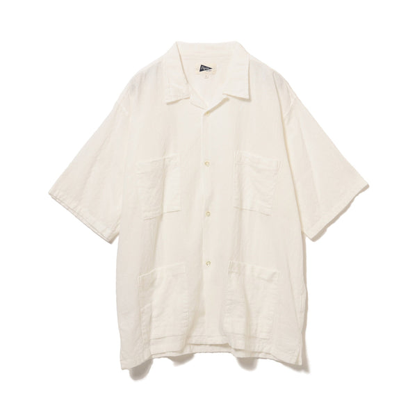 pilgrim surf supply Amedeo Short Sleeve Shirt Sand
