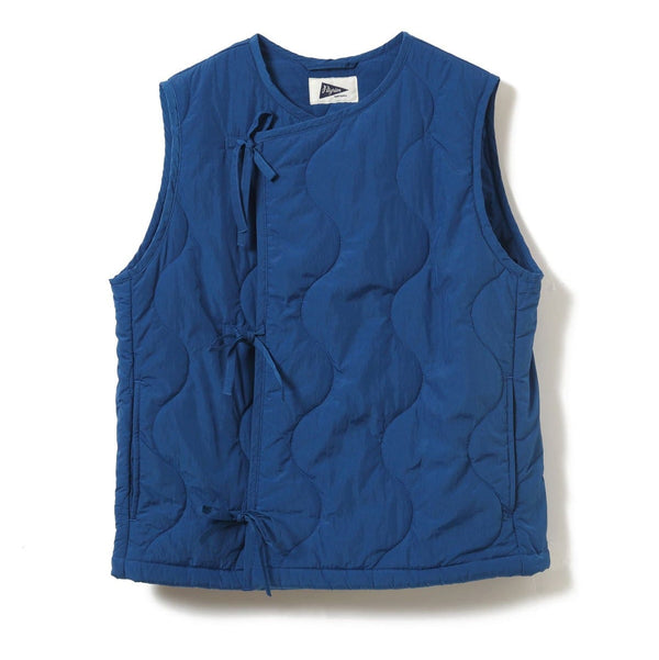 pilgrim surf supply Amelia Quilted Vest Blue