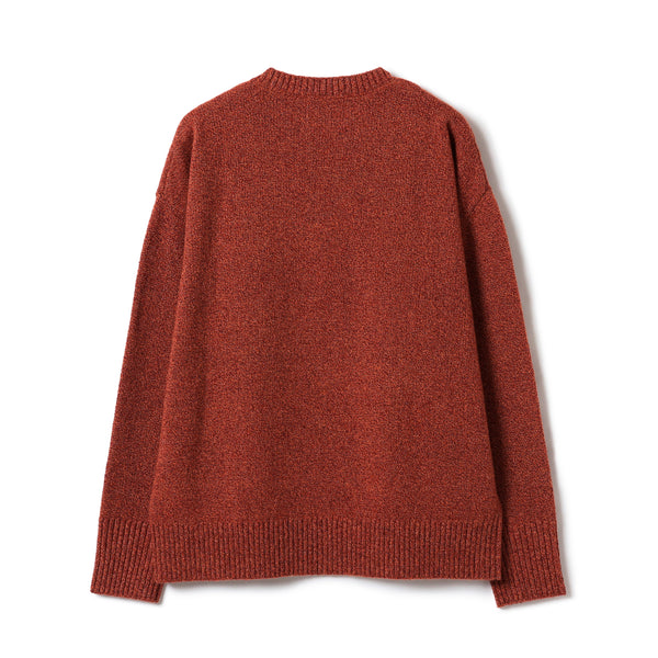 Pilgrim Surf Supply Aster Octa Crewneck Rust