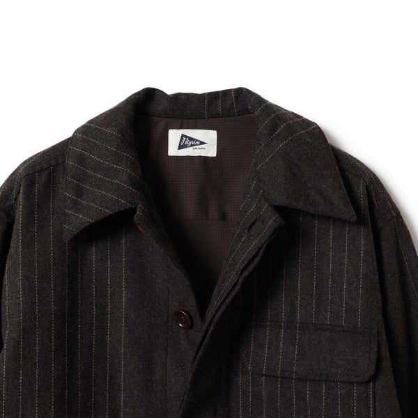 Pilgrim Surf Supply Camille Re:Newool Jacket Brown