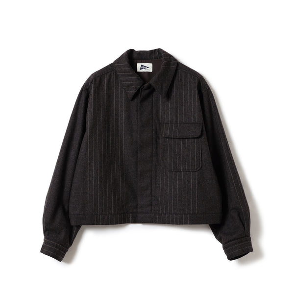 pilgrim surf supply Camille Re:Newool Jacket Brown