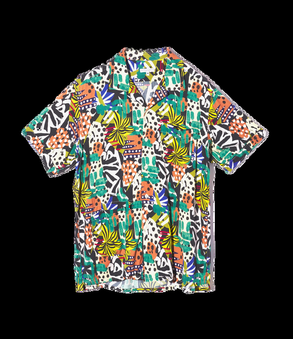 pilgrim surf supply Camp Shirt Multi Color Print