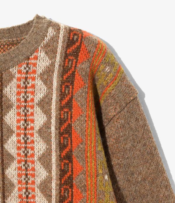 Pilgrim Surf Supply Crew Neck Sweater Beige