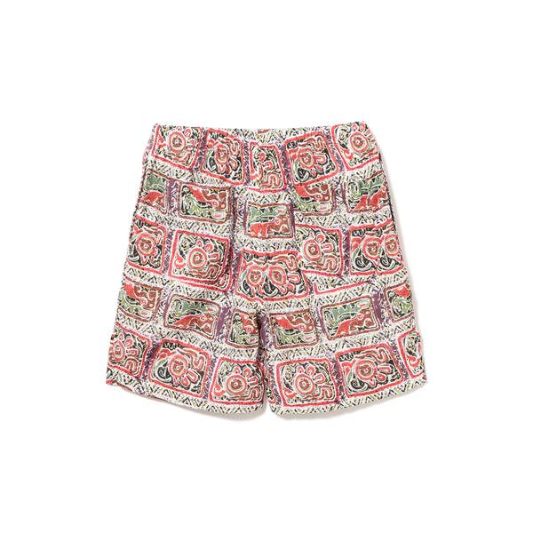 Pilgrim Surf Supply Ernie Batik Hang Short White