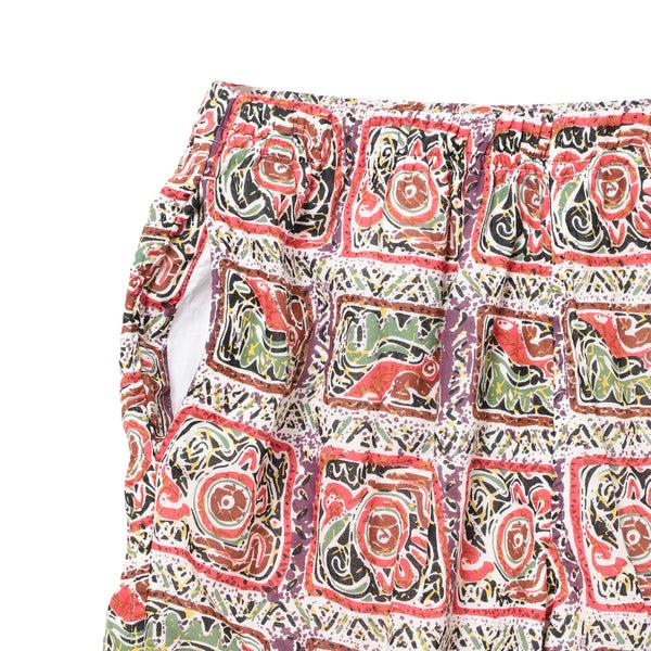 Pilgrim Surf Supply Ernie Batik Hang Short White