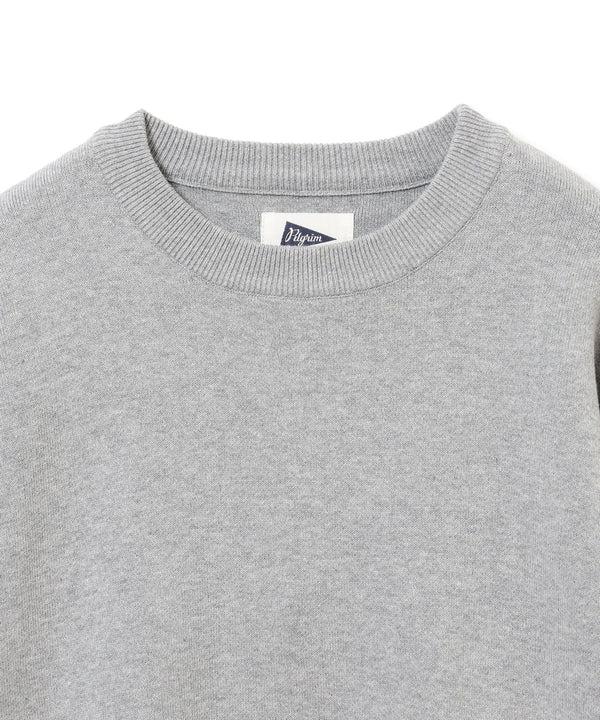 Pilgrim Surf Supply Fiore Knit Crew Grey