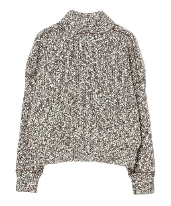 Pilgrim Surf Supply Ines Slub Turtleneck Grey