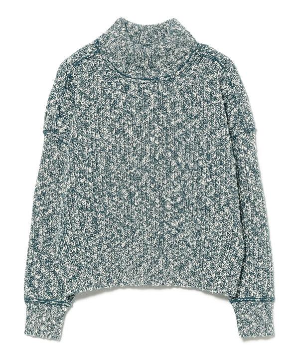 Pilgrim Surf Supply Ines Slub Turtleneck Grey