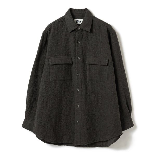 Pilgrim Surf Supply Janna Over Shirt Mushroom