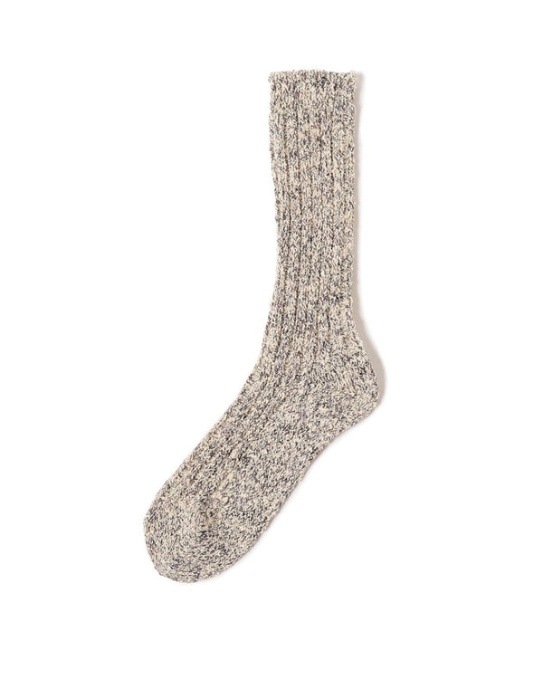 Pilgrim Surf Supply Kasuri Crew Sock Brown