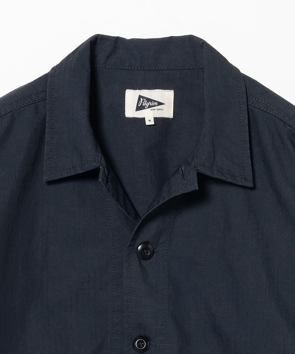 Pilgrim Surf Supply Leon Coaches Jacket Charcoal