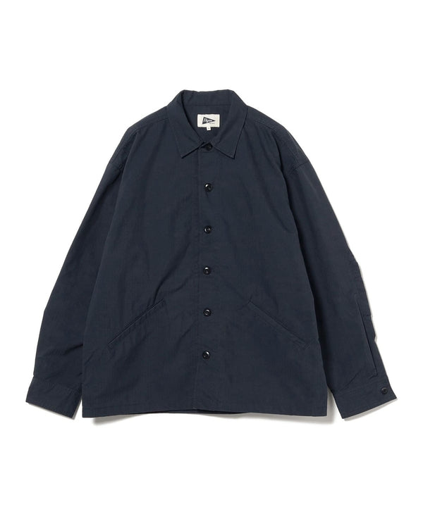 pilgrim surf supply Leon Coaches Jacket Charcoal