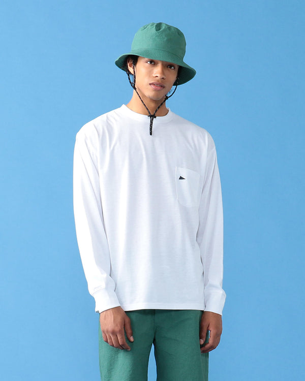 Pilgrim Surf Supply Longsleeve Quick Dry Tee White