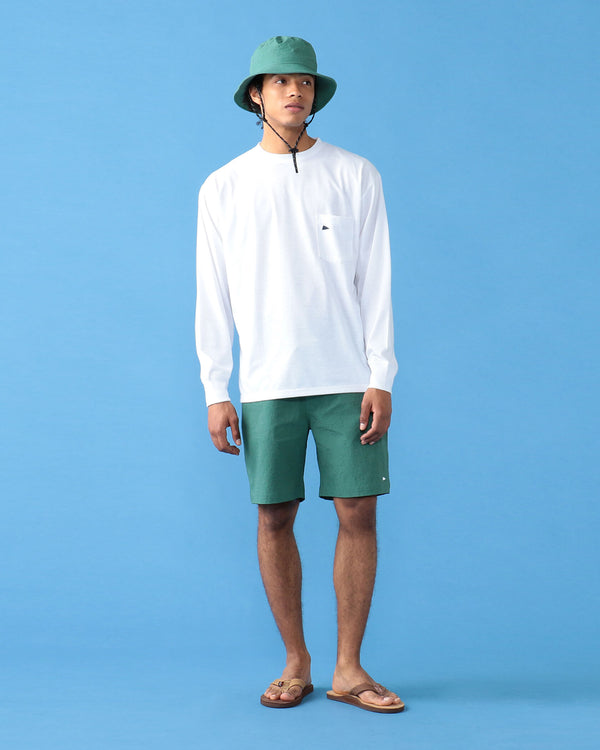 Pilgrim Surf Supply Longsleeve Quick Dry Tee White