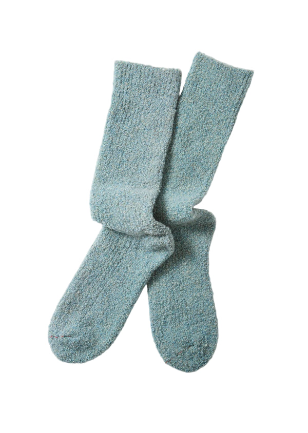 Pilgrim Surf Supply Merino Boucle Socks Dark Grey