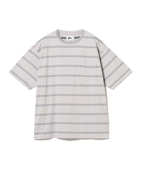 Pilgrim Surf Supply Mickey Stripe Tee Brown