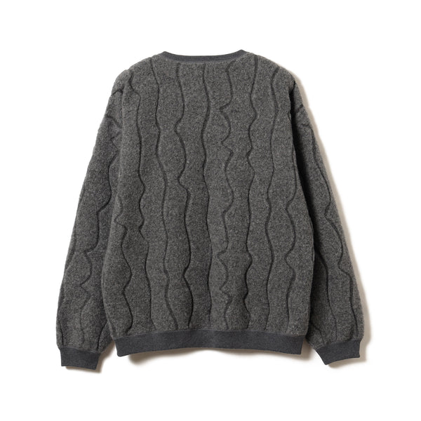 Pilgrim Surf Supply Misha Boa Crew Heather Grey