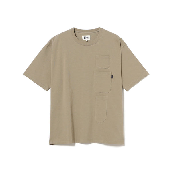 Pilgrim Surf Supply Multi Pocket Tee White