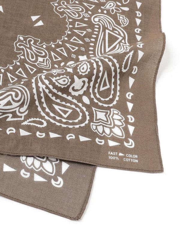 Pilgrim Surf Supply Paisley Bandana Desert Taupe