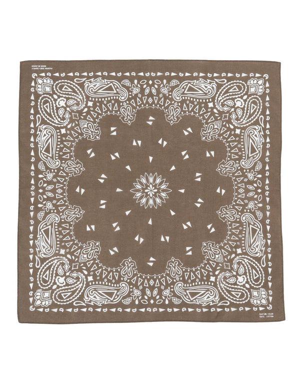 pilgrim surf supply Paisley Bandana Desert Taupe