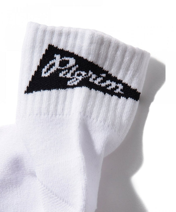 Pilgrim Surf Supply Pennant 3/4 Socks White