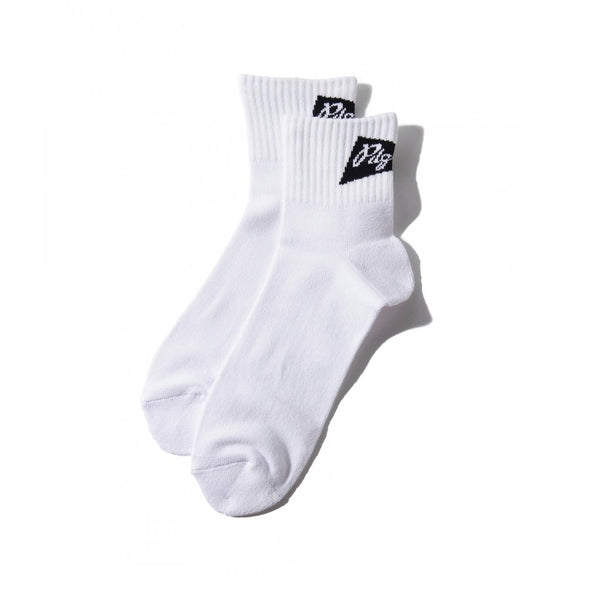 pilgrim surf supply Pennant 3/4 Socks White